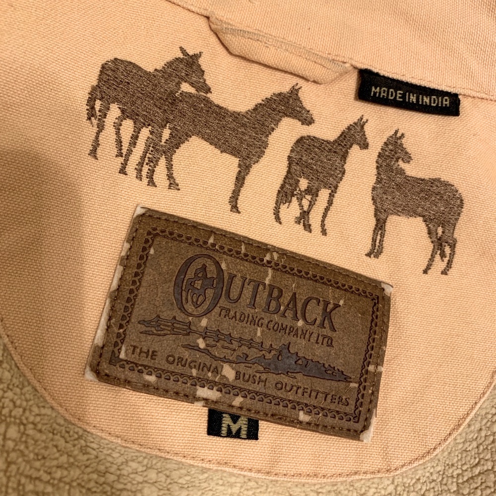 Outback Tan Button-Up Jacket - Picture 4 of 5